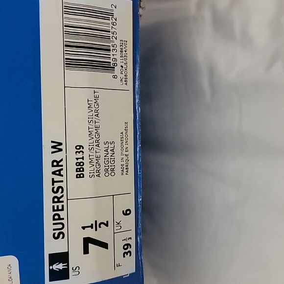 Adidas womens superstar 7.5 - Picture 7 of 7